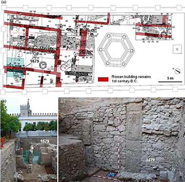 Materials characteristics of Roman and Arabic mortars and stuccoes from The Patio de Banderas in the Real  Alcazar of Seville (SPAIN)